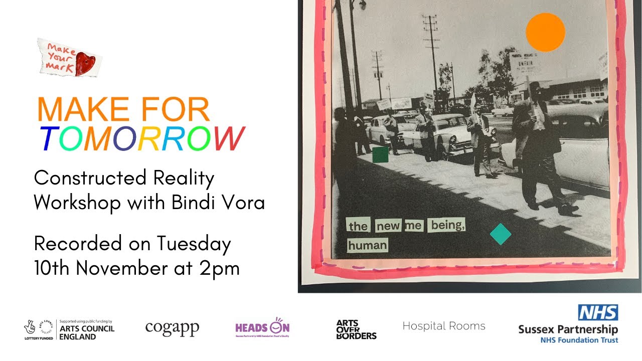 Constructed Reality Collage Workshop with artist Bindi Vora