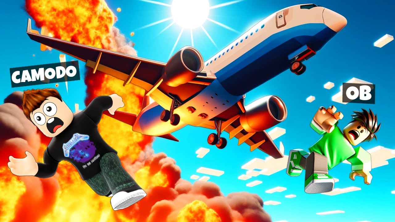 CAN OB & I SURVIVE THE WORST PLANE CRASHES?! (Roblox Emergency Landing)