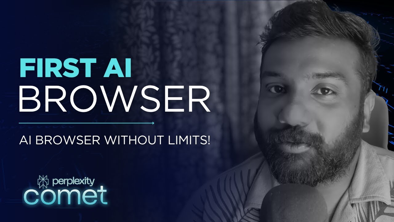 Perplexity Comet AI Browser 🚀 | The Future of Browsing Without Limits!