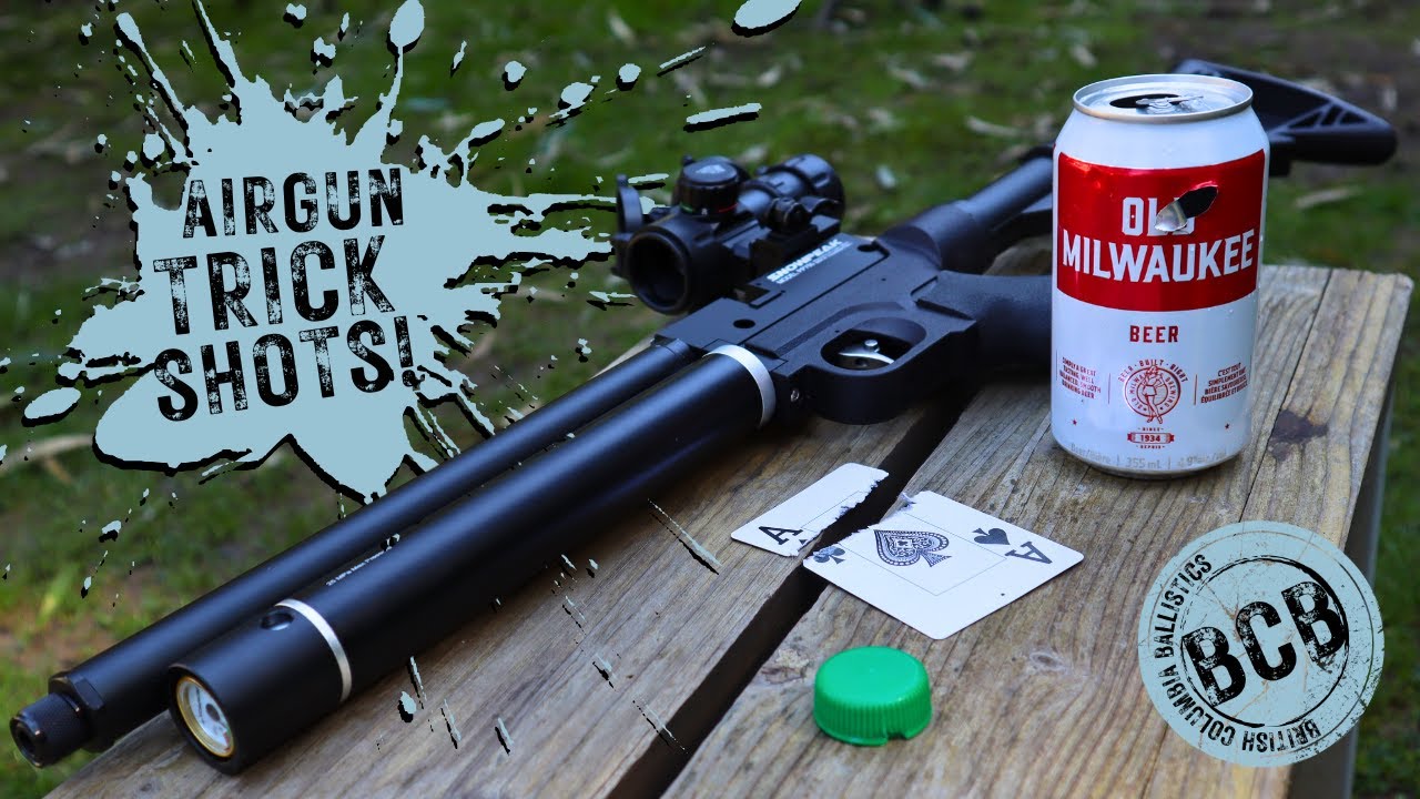 Airgun Trick Shots!