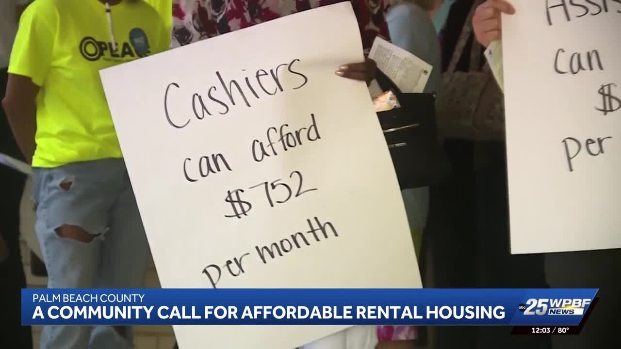 Rising rents spark call for affordable housing in Palm Beach County