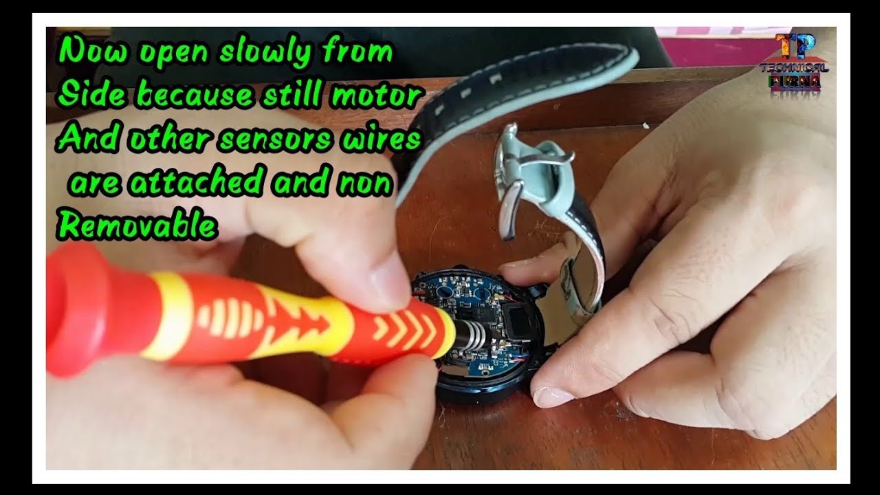 How to replace battery on lemfo android watch lem5pro finow x3 lem5 finow x5 no1D5+