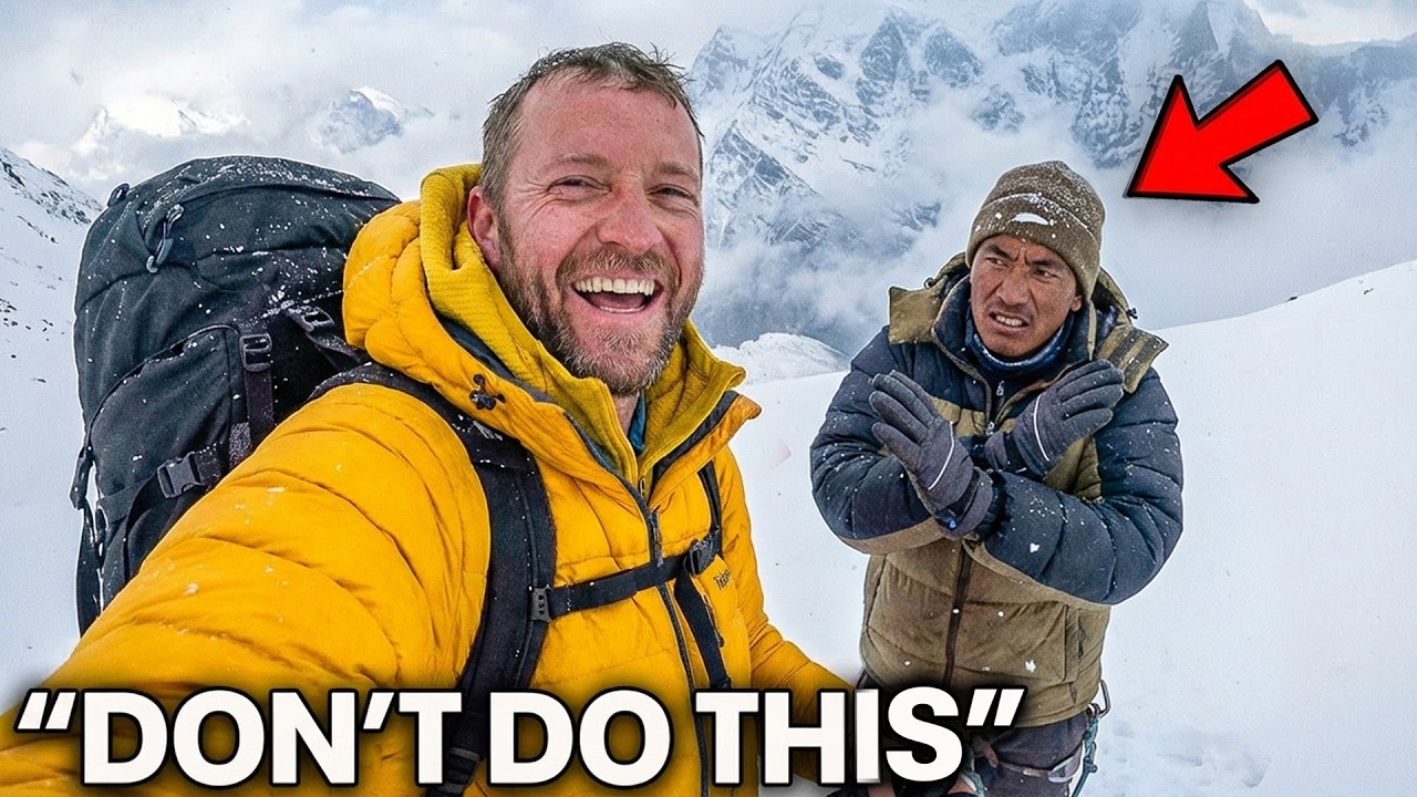 He Tried Climbing Annapurna In The Winter. He Died Quick.