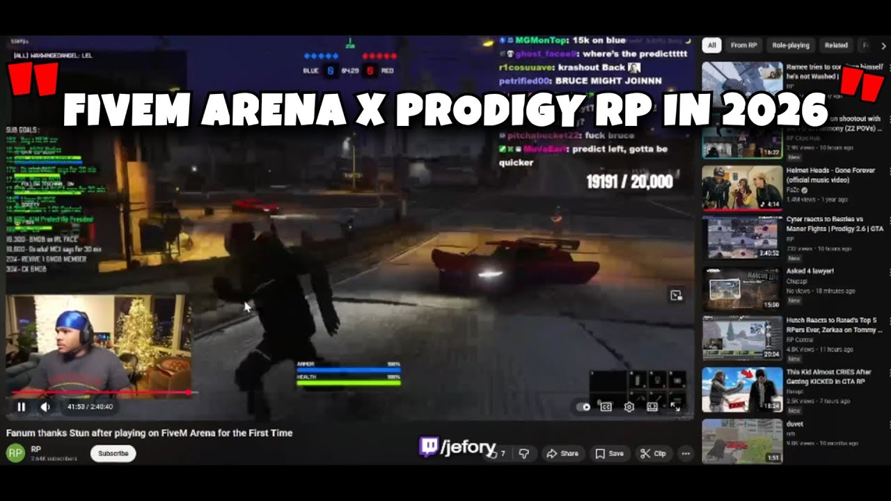 Jefory Watches Fanum Play Arena For First Time + Leaks Prodigy RP's Future Collab | Prodigy RP