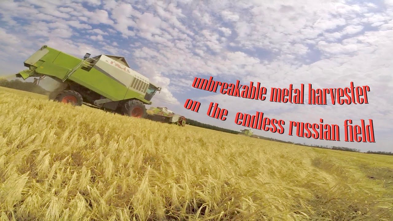 FPV Freestyle: Unbreakable metal harvester on the endless russian field