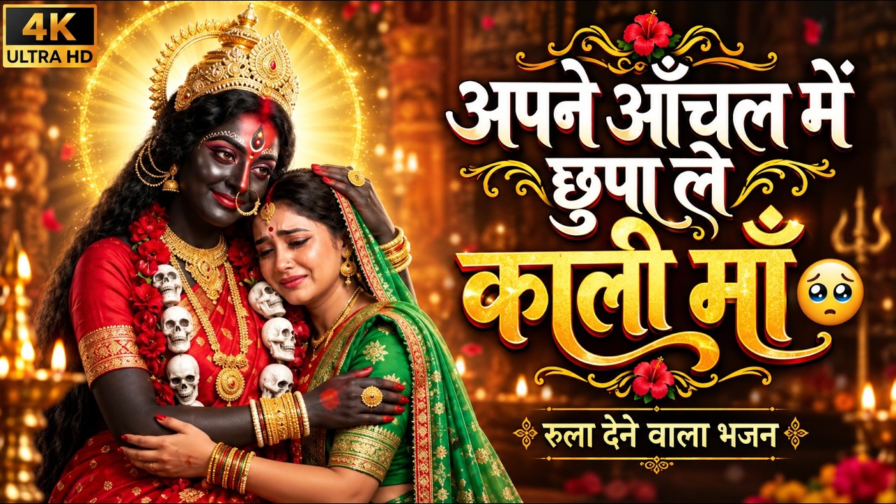 अपने आँचल में छुपा ले काली माँ 🥺🙏 | Beti Ki Pukar | Emotional Kali Maa Bhajan | Navratri 2026