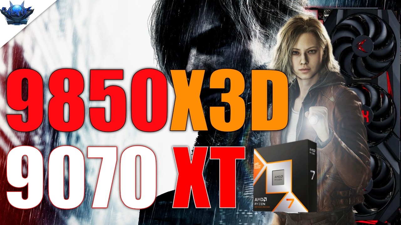 RX 9070 XT | Resident Evil Requiem в разрешении 4K с максимальными настройками графики и сбаланси...