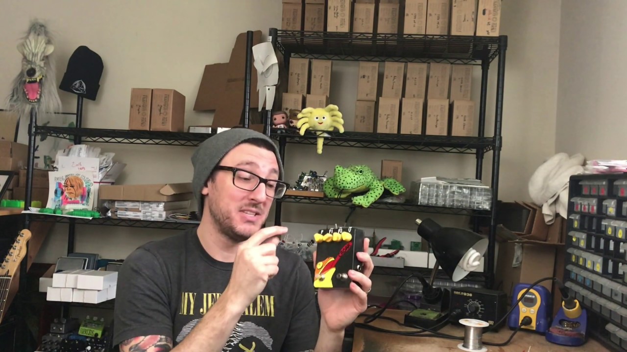 Fuzzrocious Pedals - CROAK - expressive double filter fuzz - BASS