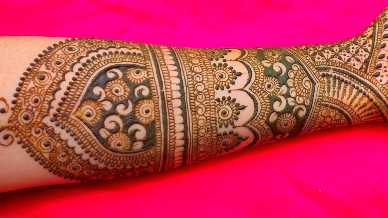 Beautiful bridal mehndi design || Full hand dulhan mehndi || Wedding 2021 special full hand mehndi