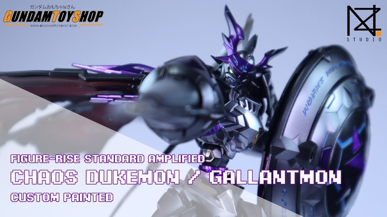 Chaos DUKEMON / GALLANTMON Amplified Figure Rise Standard [Custom Paint]