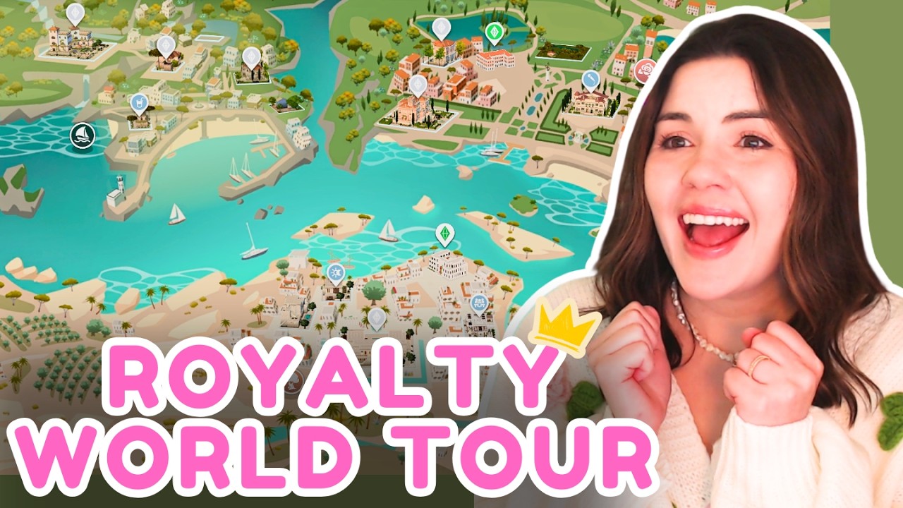 The Royalty & Legacy World Tour 👑 First Look at Ondarion | The Sims 4