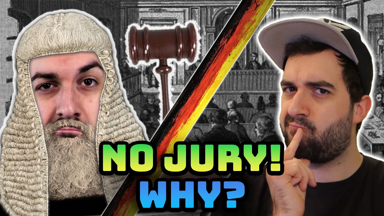 Why Germany has no jury trials — how judges & lay judges decide cases