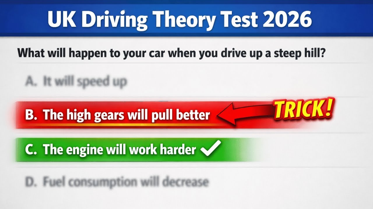UK Driving Theory Test 2026 | Proven Safe Way to Pass Q&A
