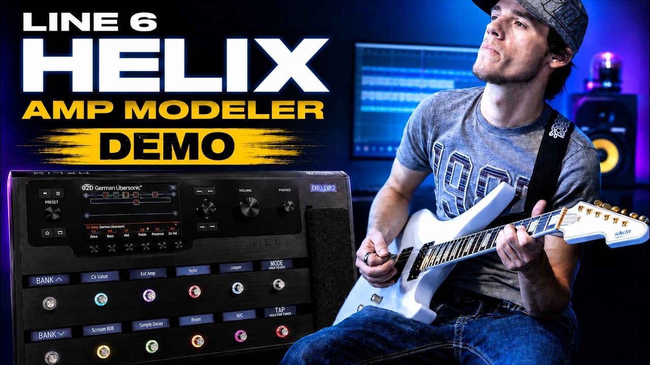 Line 6 Helix - High Gain Demo