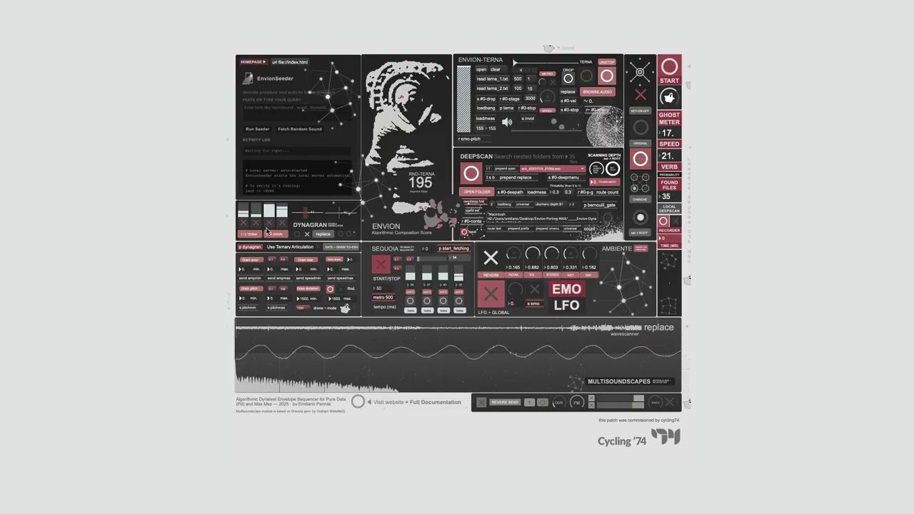 Envion \ Autonomous Processes and Non-Interactive Transformation for Contemporary Concrete Music
