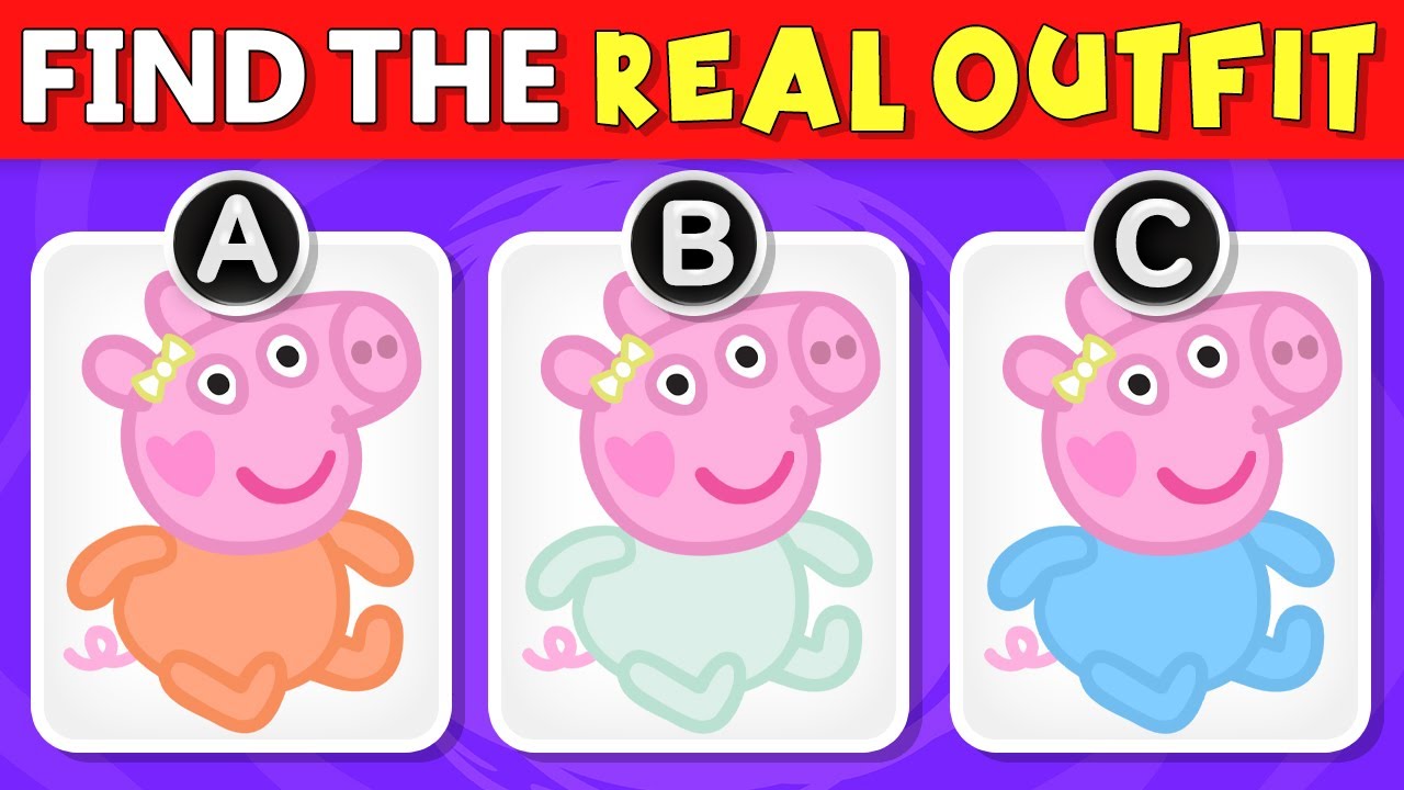 Peppa Pig Quiz Challenge 🐷🎯 Can You Guess the Characters and Scenes Fast? | Quiz DingDong
