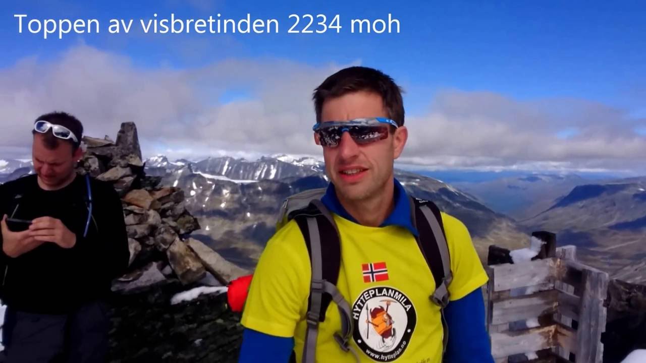 Topptur Visbretinden Jotunheimen
