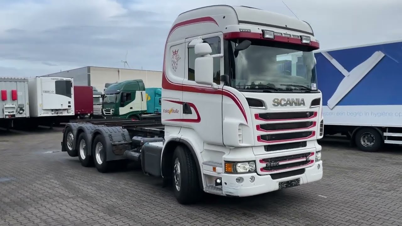 Scania R560 V8 8x4*4 triple chassis 2012 retarder low km our ref 29717