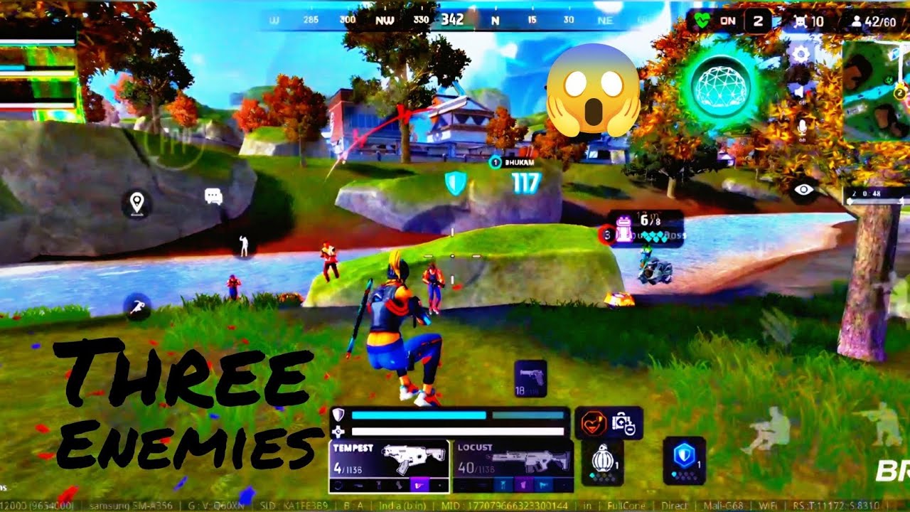 Accidental Push Into 3 Enemies 😬 | Indus Battle Royale