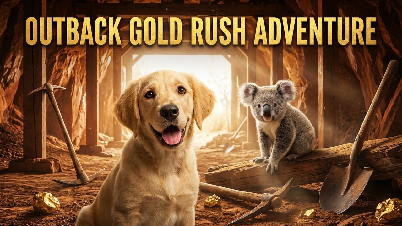 ✨Puppy and Koala Stumble Upon Australia's Lost Gold Mine🐶🐨