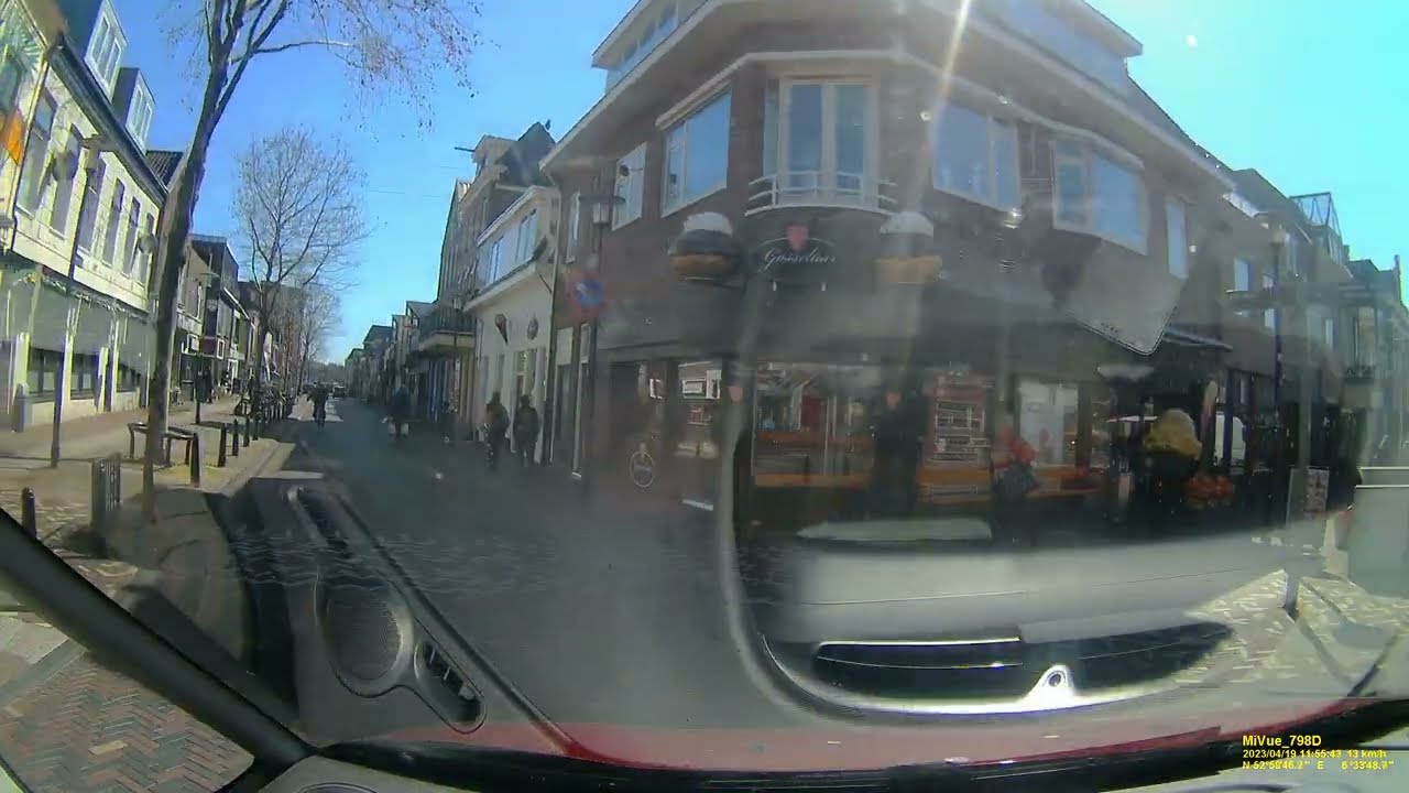 Dashcam Assen  Groningerstraat Rolderstraat 1