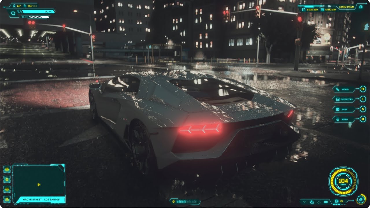 CyberMOOD: The Ultimate Cyberpunk HUD for FiveM | Teaser