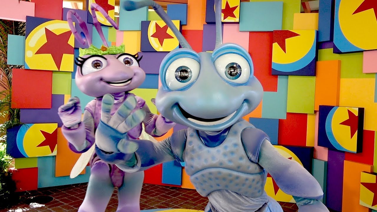 Flik & Atta Pixar Pals Meet & Greet, Disney California Adventure Pixar Fest, Disneyland, Bug's Life