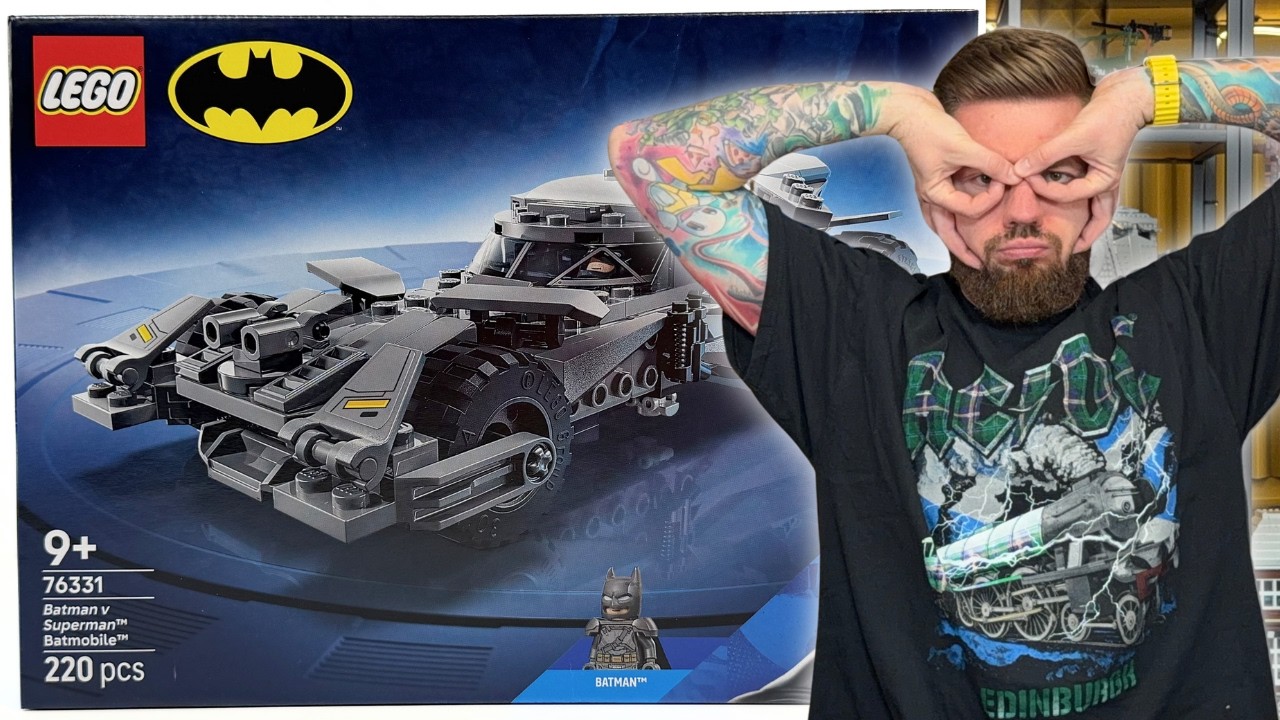 BATMOBIL Z FILMU BATMAN V SUPERMAN 🦇 LEGO BATMAN 76331 RECENZJA