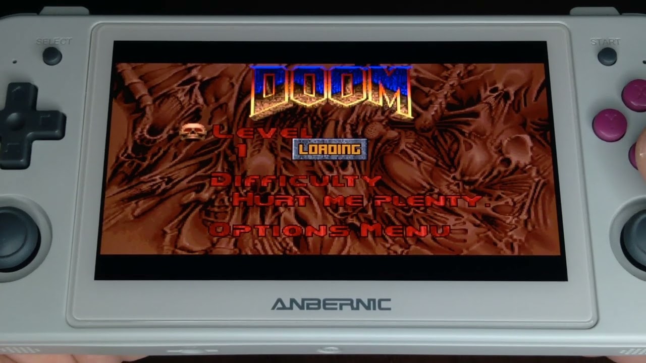 Jaguar And 3DO Doom Tested On The RG505 OLED!