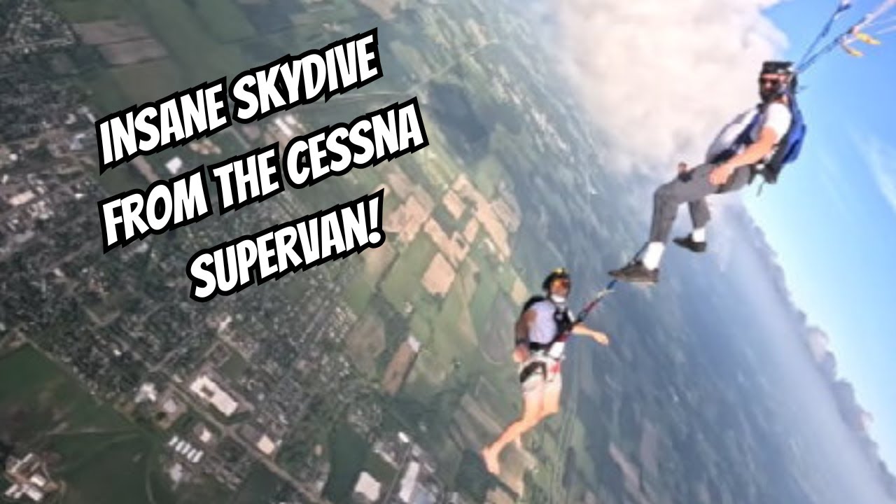 Insane Skydive!