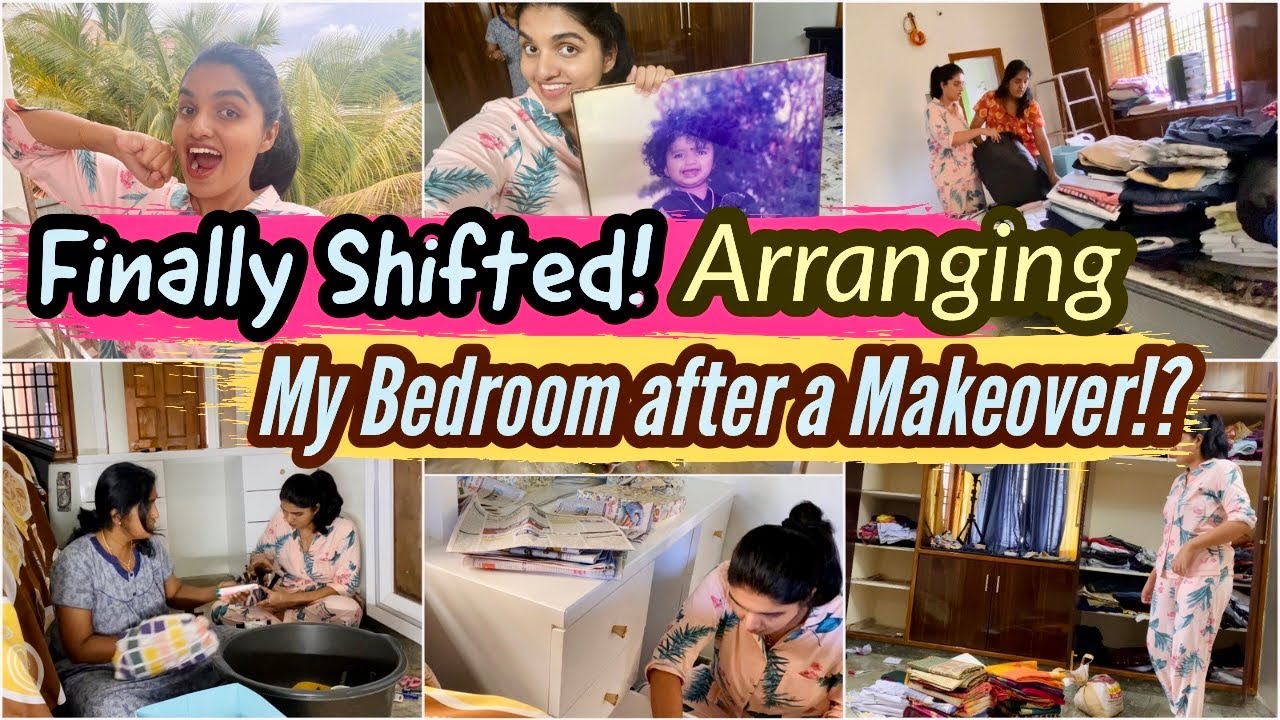 #VLOG|Finally My Room Makeover is Almost Done|Moved to My Room,Cleaning and Organising Vanity Area||