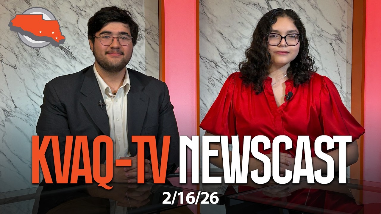 KVAQ-TV Newscast: Feb. 16, 2026