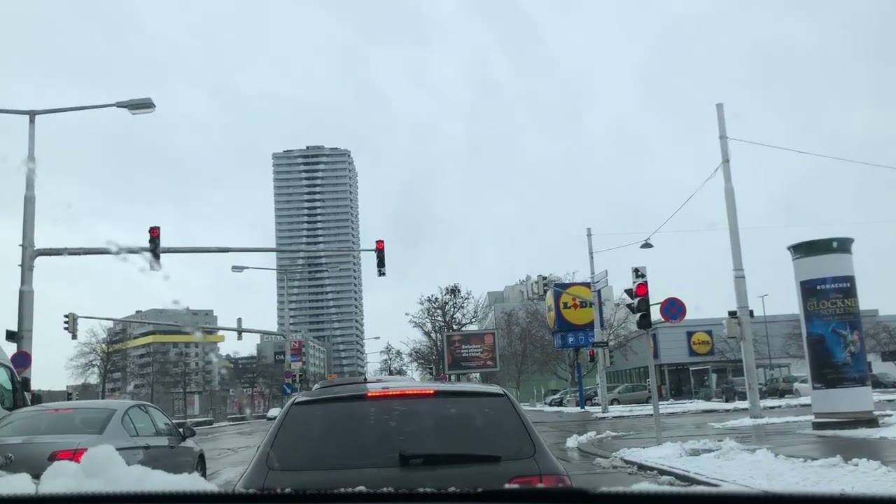 Wagramer Straße road 21 Jan 2023