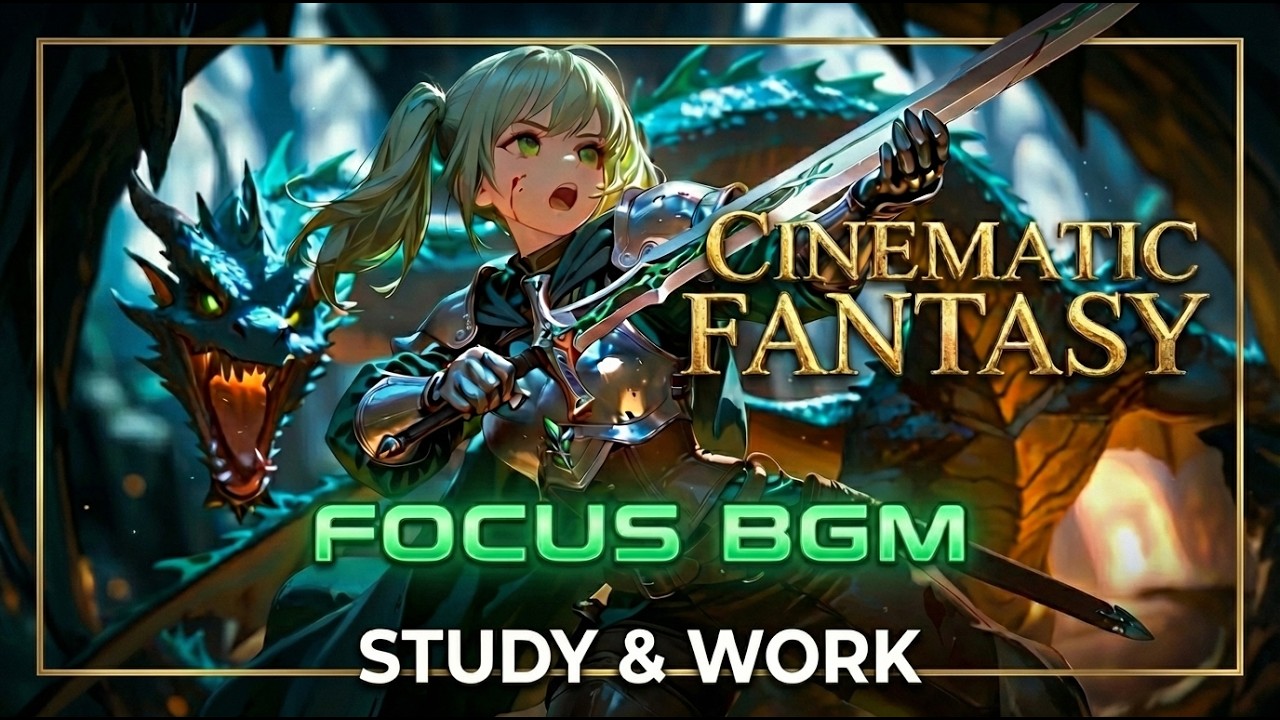 116 BPM Cinematic Fantasy | Immersive Focus BGM for Study & Work