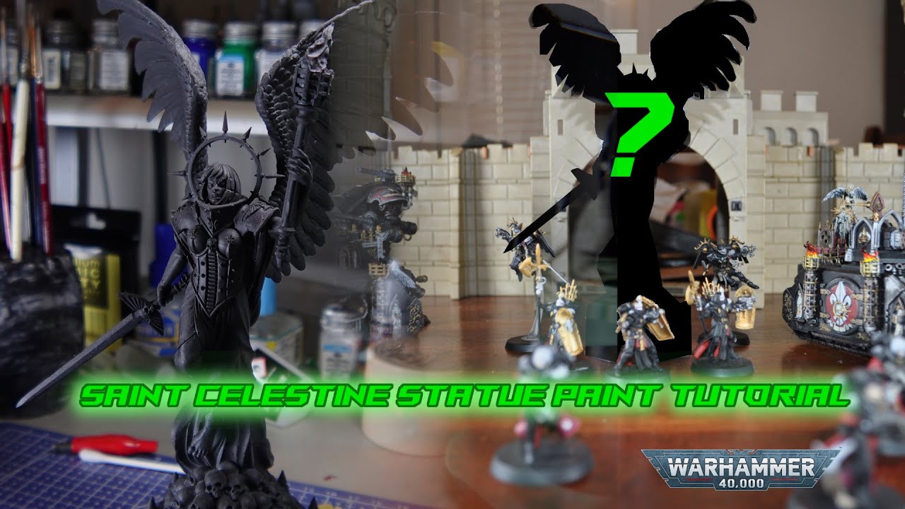 Saint Celestine Statue Paint Tutorial