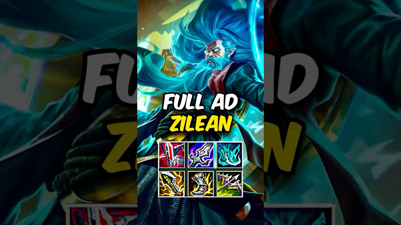 I Tested Full AD Zilean! 🔥 #leagueoflegends