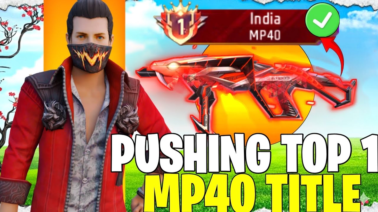 Pushing Top 1 in MP40 😍| Solo Rank Push Tips And Tricks ✅ 