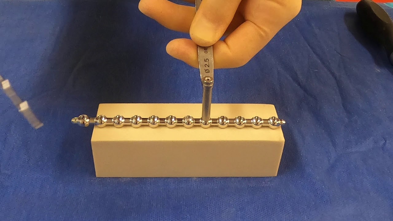 How to use an SOP drill guide and demonstrated on a  bone block