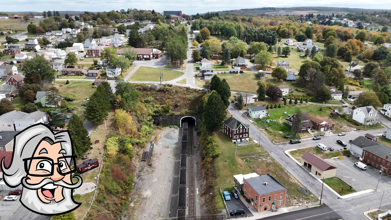 Tunnels, DPUs, NS Conrail 8908 and Amtrak at Gallitzin PA