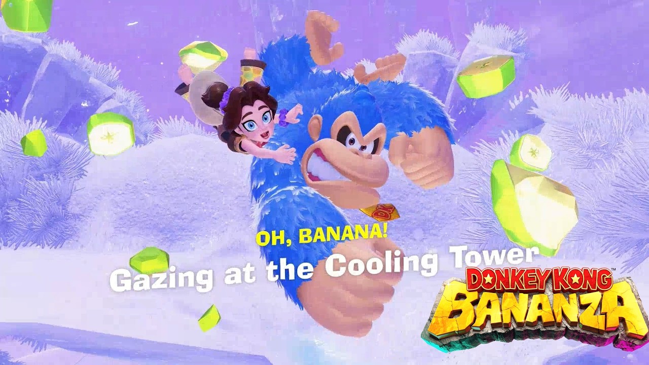 Finding all the BANANAS in the FREEZER LAYER PT. 2 DONKEY KONG BANANZA