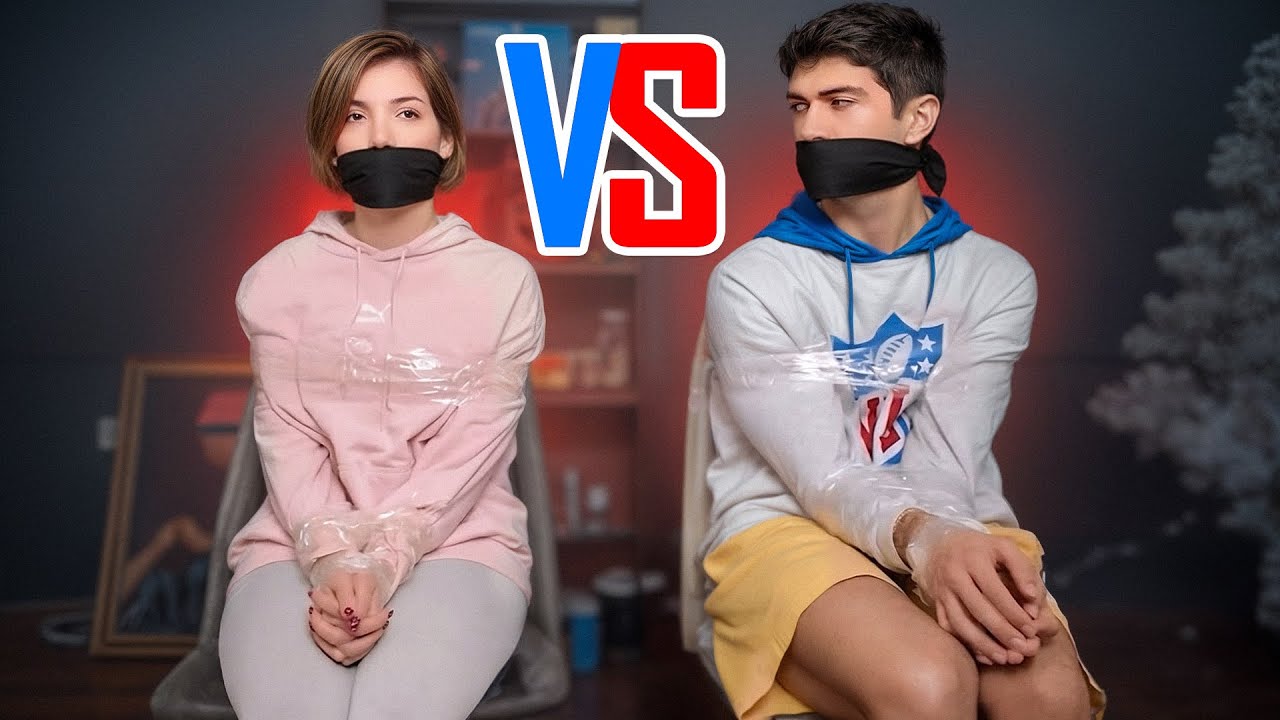 چالش فرار از چسب با میلاد و علی 😂
