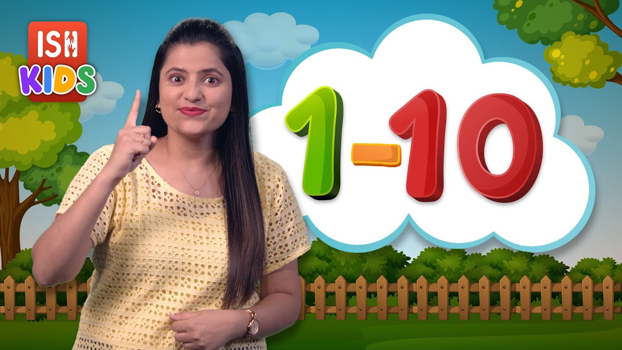 Counting with ISH Kids: Numbers 1-10 in Indian Sign Language