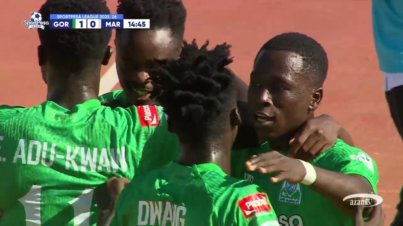Extended highlights 2025/2026 Gor Mahia Vs Mara Sugar fc 3-0 FT
