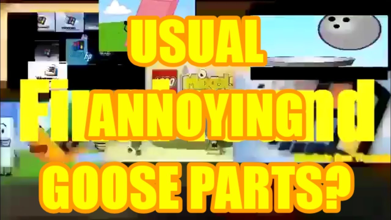 All Annoying Gooses Scenes From JonCubey's YTP Tennises!