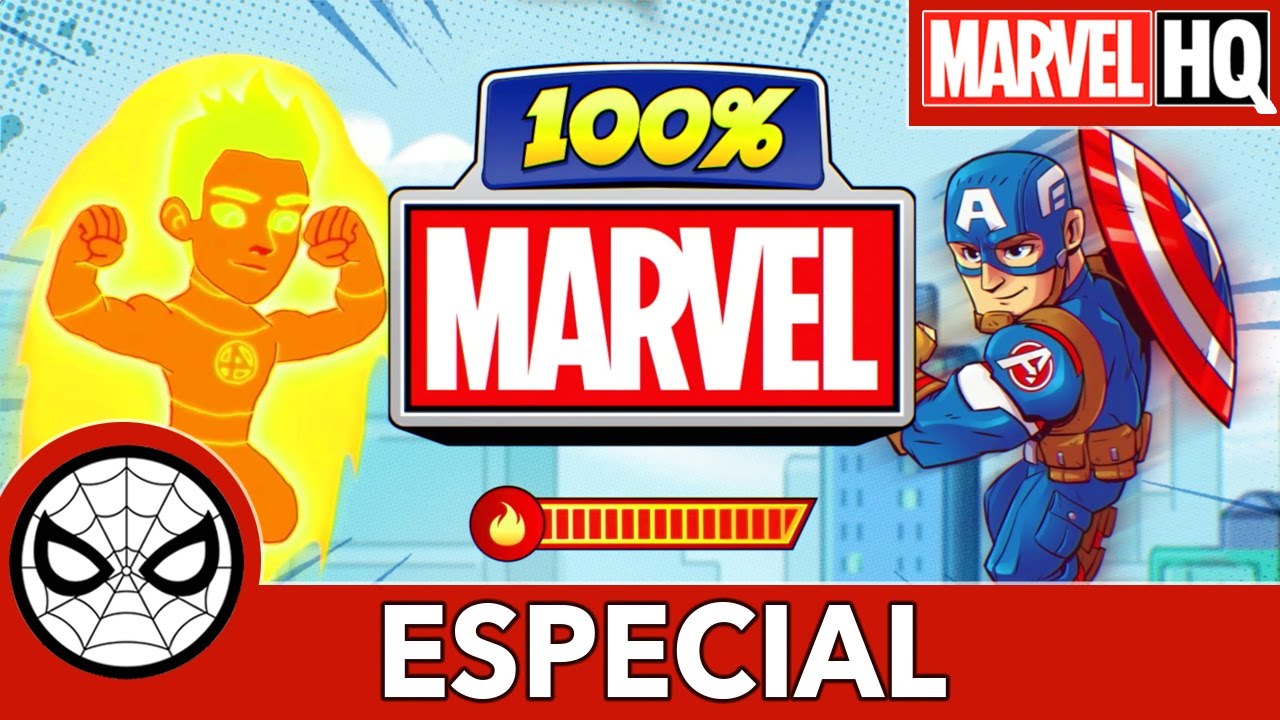 Tocha Humana e Capitão América | 100% Marvel