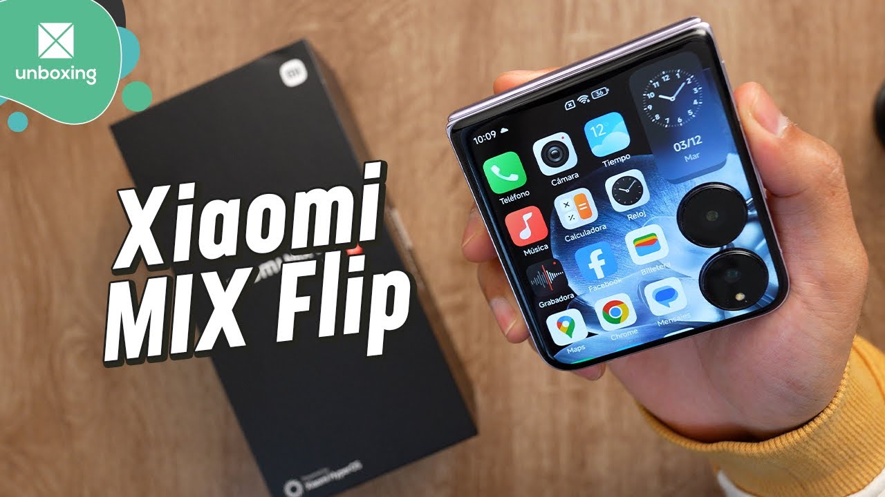 Xiaomi MIX Flip | Unboxing en español