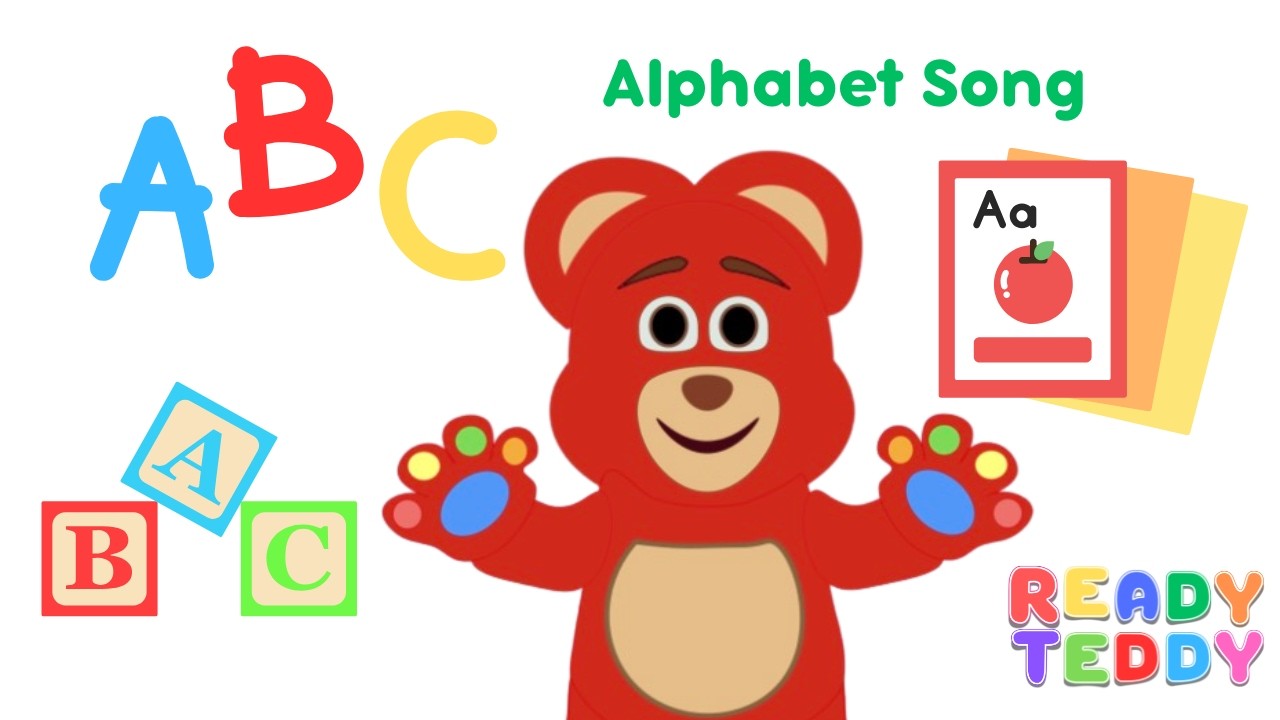 ABC Song - Ready Teddy - Alphabet and Letters