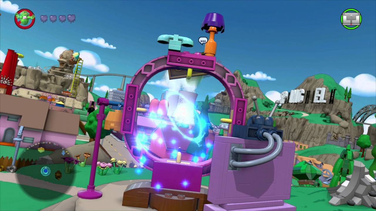 LEGO Dimensions - Slimer Open World Free Roam (Character Showcase)