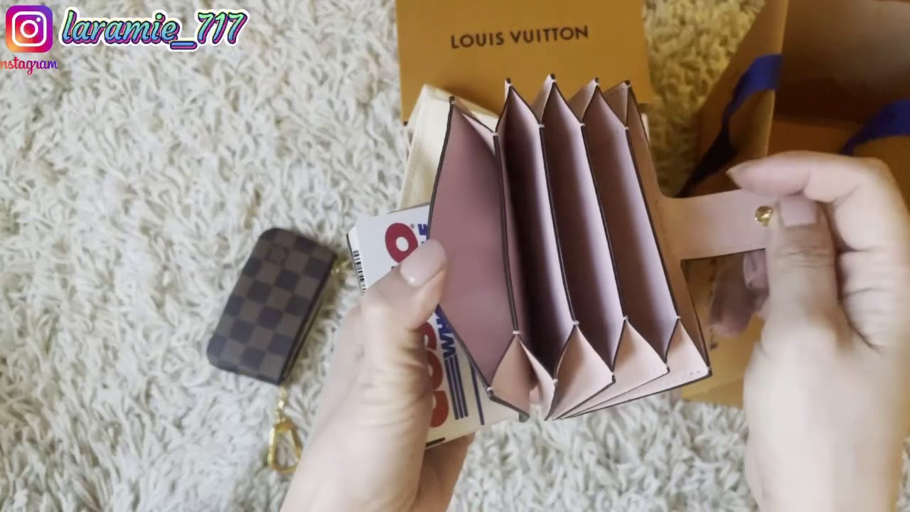 Louis Vuitton unboxing || new gusseted card holder || apogée perfume