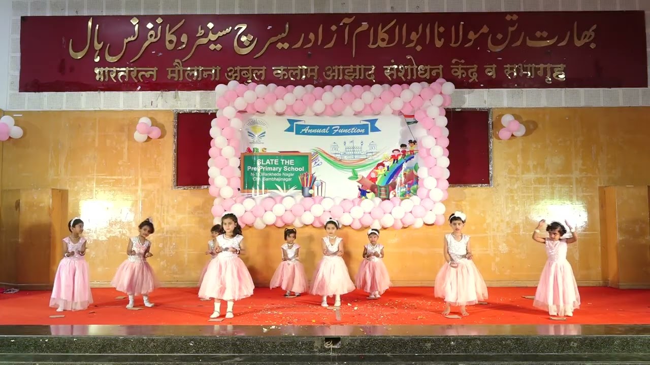 #Nanhisichiriya#2025to26#Nursery#slate#the#pre#primary#school#3rdannualday#chhatrapatisambhajinar#